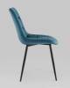 Набор из 4 стульев Stool Group Флекс OS-2499-V seat HLR-63 DUAL X4 сине-зеленый велюр фото 4