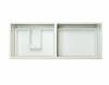 Тумба с раковиной Эстет Dallas Luxe ФР-00009679 подвесной, правосторонний, 1 ящик, 43x109.2 фото 4