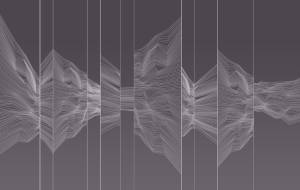 3D Фотообои Artegrafico «Безупречная геометрия в сиреневых тонах» LST-030 акварель