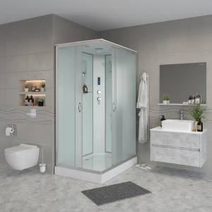 Душевая кабина Niagara Classic NG-43975-14QP (900x700x2150) с низким поддоном (13см)