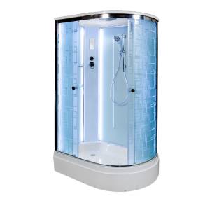 Душевая кабина AvaCan EM2712LLED с подсветкой, 120x80x220