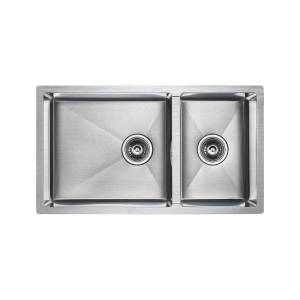 Кухонная мойка Paulmark Axel PM227844-BS брашированная нержавеющая сталь