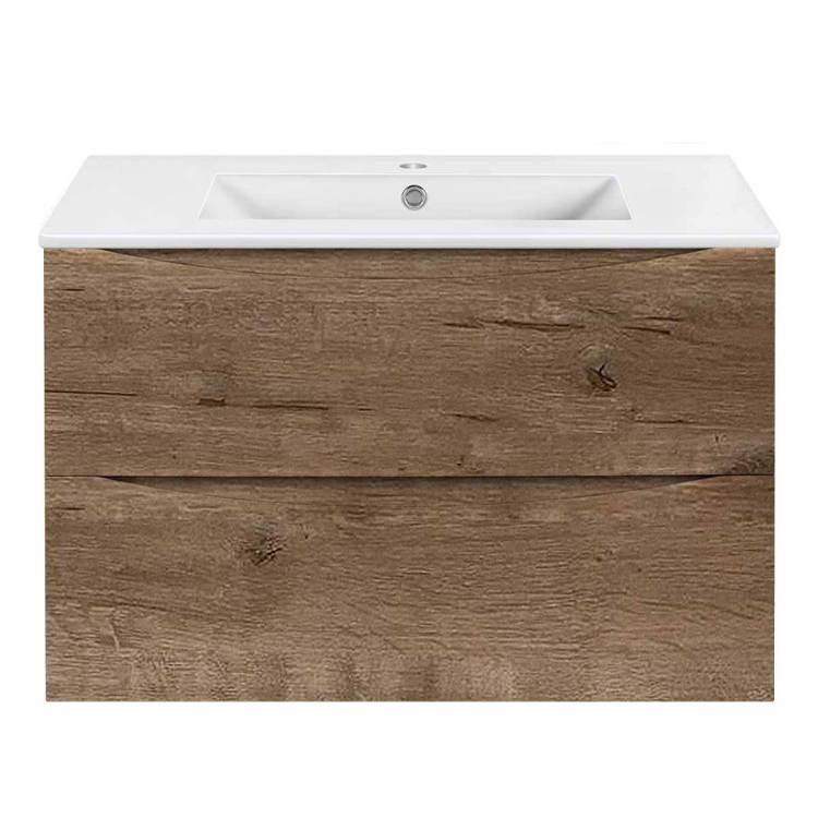 Тумба под раковину Vincea Mia Slim VMC-2MC800S1VO Коричневый