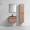 Тумба под раковину Vincea Chiara VMC-2C600NO 600 подвесная, 1 выкатной ящик soft-close, N.Oak фото 7