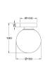 Настенный светильник Maytoni Basic form MOD321WL-01W фото 2