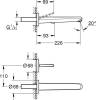 Смеситель для раковины Grohe Eurodisc joy 19969000 фото 4