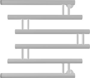 Полотенцесушитель водяной Indigo Zip FZW60-60WM белый матовый