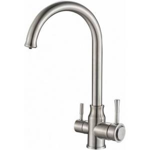 Смеситель для кухни Zorg Steel Hammer SH 763 INOX