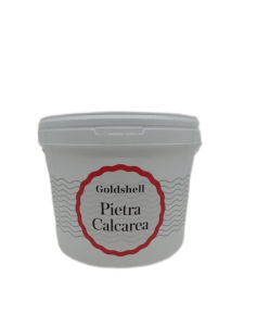 Декоративная штукатурка с эффектом пористого бетона и камня Goldshell Pietra Calcare 9 кг