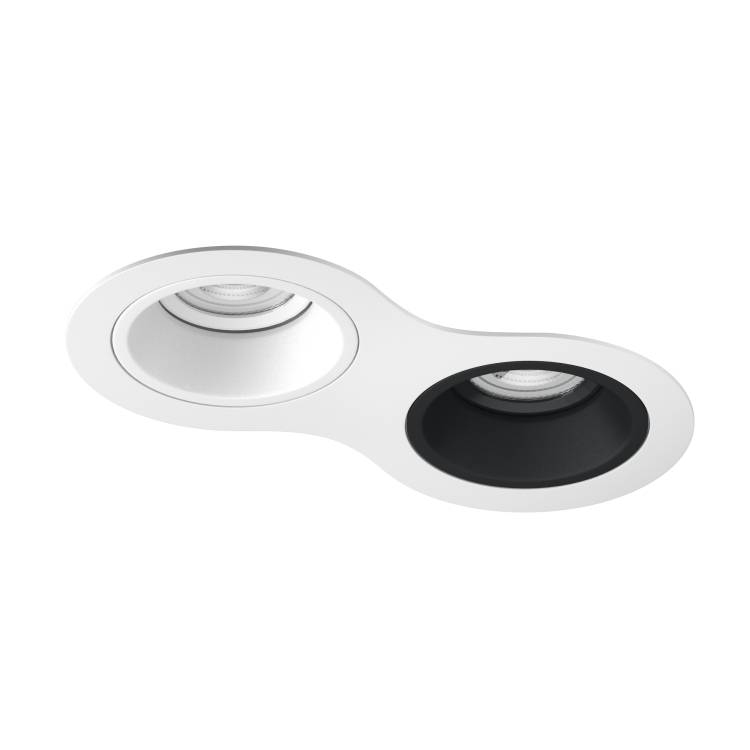 Встраиваемый светильник Lightstar Domino Round D6260607WBMOD