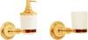 Набор Boheme Дозатор Hermitage Gold 10367 + Стакан Hermitage Gold 10353
