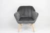 Кресло Stool Group Руди QH-2802K HLR-21 dark grey серый фото 2