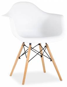 Кресло Stool Group Eames W DC-20070801 WHITE белое