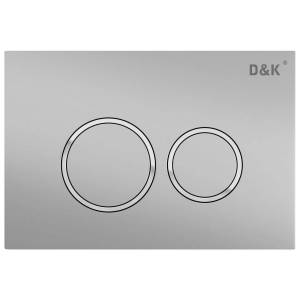 Кнопка смыва D&K Bayern DB1529002 матовый хром