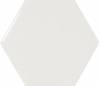 Керамическая плитка EQUIPE Scale 21911 Hexagon White 10.7x12.4