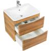 Тумба под раковину Belbagno Acqua ACQUA-700-2C-SO-RR 70x45x50 Rovere Rustico подвесная с двумя выкатными ящиками фото 4