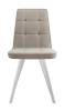 Стул Дик DikLine 207 00-00060168 B03 BEIGE, ножки белые фото 3
