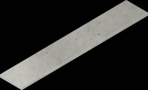 Ступень Italon Авангард 620070002797 Сильвер угловая левая 33x160