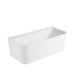 Акриловая ванна Vincea VBT-702-1700 170x80, щелевой перелив, слив белый, белая