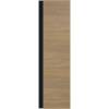 Шкаф-пенал Uperwood Barsa 293020545 черный, дуб сонома, 35 см