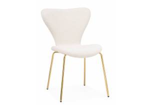 Стул Woodville Solo 15598 white, gold