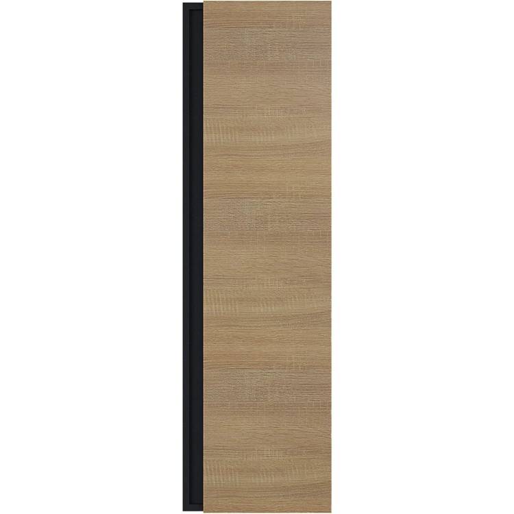 Шкаф-пенал Uperwood Barsa 293020545 черный, дуб сонома, 35 см