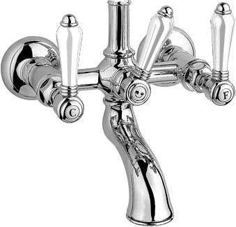 Смеситель для ванны с душем Nicolazzi Classica Lusso 1400CR78 хром