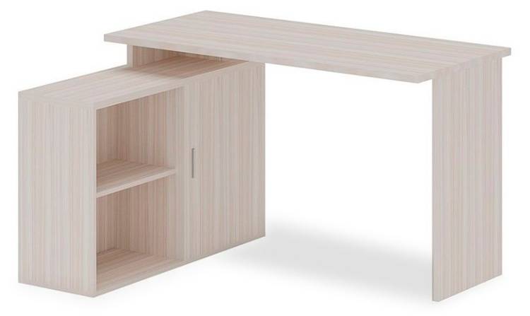 Стол письменный Merdes Домино СКЛ-ПРЯМ130+ТБЛ-2 К Карамель