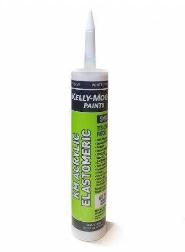 Акриловый сверхэластичный герметик Kelly-Moore Acrylic Elastomeric Caulk Smooth белый 0.298 л