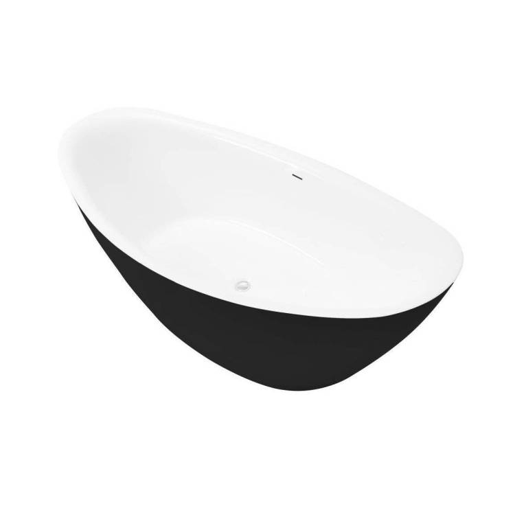 Акриловая ванна Grossman Galaxy GR-1402MB 180x85 черная