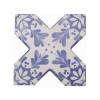 Керамогранит Cevica Becolors Cross Dec. Stencil Electric Blue 13.25x13.25