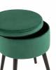 Пуф Stool Group Клайс vd-clays-b19 велюр зеленый фото 3
