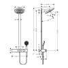 Душевая стойка Hansgrohe Pulsify 24240000 хром фото 2