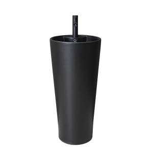 Раковина Gid Autonomo 81120 Nb131bm 40 см, черная матовая