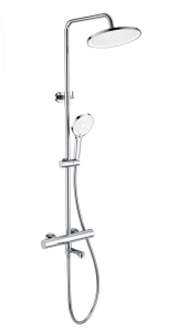 Душевая стойка Wonzon & Woghand WW-B3069-CR с термостатом, хром