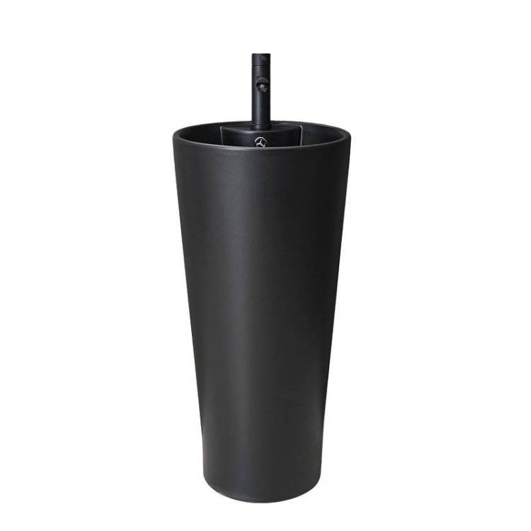 Раковина Gid Autonomo 81120 Nb131bm 40 см, черная матовая