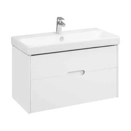 Тумба для комплекта Aquaton Оливия 90 белая матовая