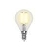Лампа светодиодная филаментная Uniel Sky Globe LED-G45-6W/WW/E14/CL