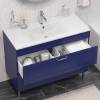 Тумба с раковиной Iddis Oxford 100 OXF10N1i95K напольная, синий фото 4