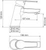 Смеситель для раковины Wasserkraft Rhin 4403 фото 3