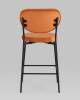 Набор из 2 полубарных стульев Stool Group Барбара BARBARA CC HLR-35 X2 терракотовый, велюр фото 5