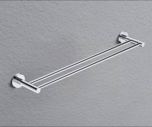 Полотенцедержатель AQUAme Trento AQM7205CR двойной, хром