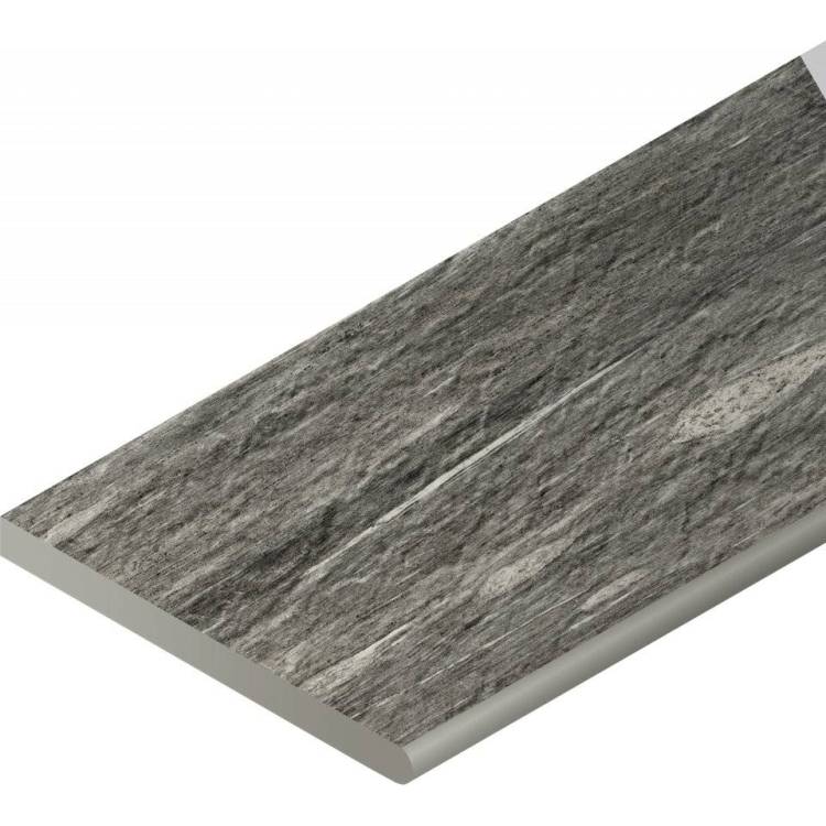 Бордюр Italon Скайфолл X2 620090000700 Бортик Гриджио Альпино Закругленный Правый 30x60