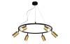 Подвесной светильник Crystal Lux Clt 015C6 D600 Bl-Go фото 2