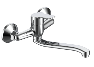 Смеситель для кухни Voda Wave WA02 хром