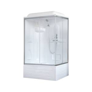 Душевая кабина Royal Bath RB 8120BP1-T L с высоким поддоном, с сиденьем