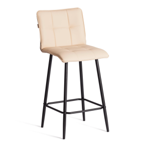 Стул полубарный Tetchair Bari 24916 бежевый, экокожа