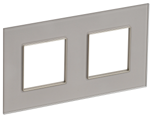 Рамка 2-постовая IEK Skandy SK-M22-G-K37 шампань