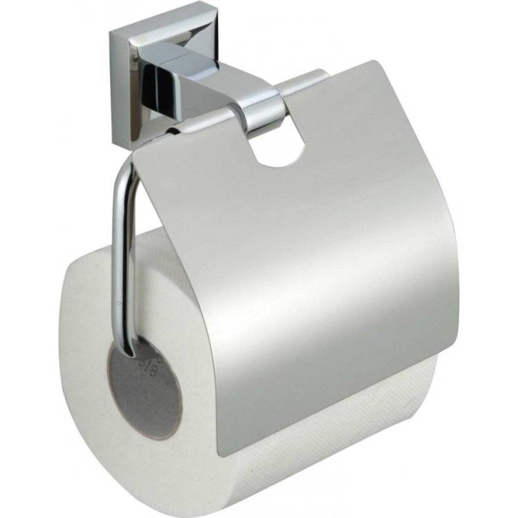 Держатель для туалетной бумаги с крышкой Savol 95 S-009551 хром