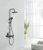 Душевая стойка Lemark Tropic LM7012BL черная фото 2